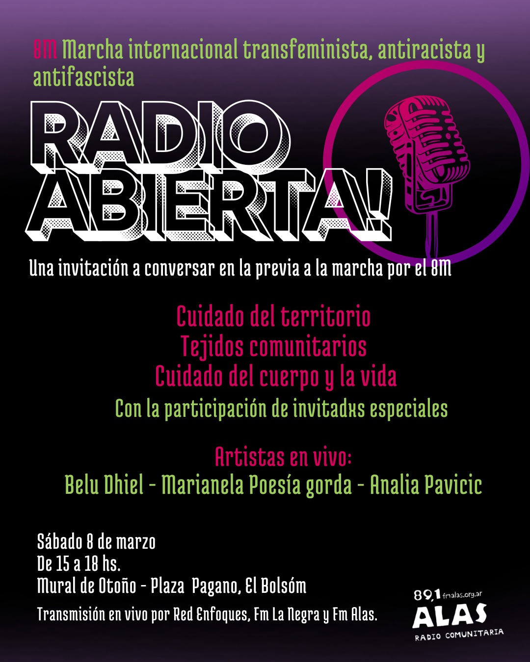 RADIO ABIERTA DEL 8M